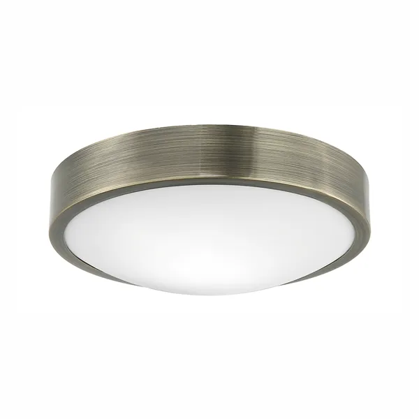 LD.PD-8.7 JONAS single-light ceiling lamp with convex metal glass