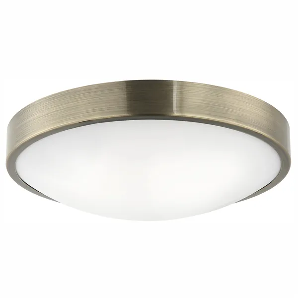 LD.PD-8.8 JONAS 2-light ceiling lamp with convex metal glass