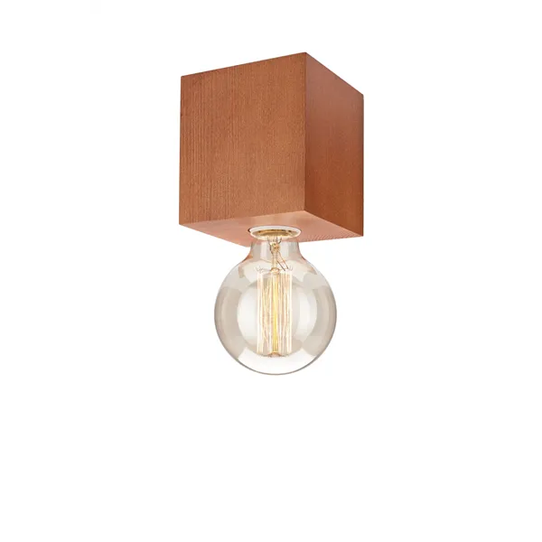 LD-1.7 ARON 1-light wooden ceiling lamp