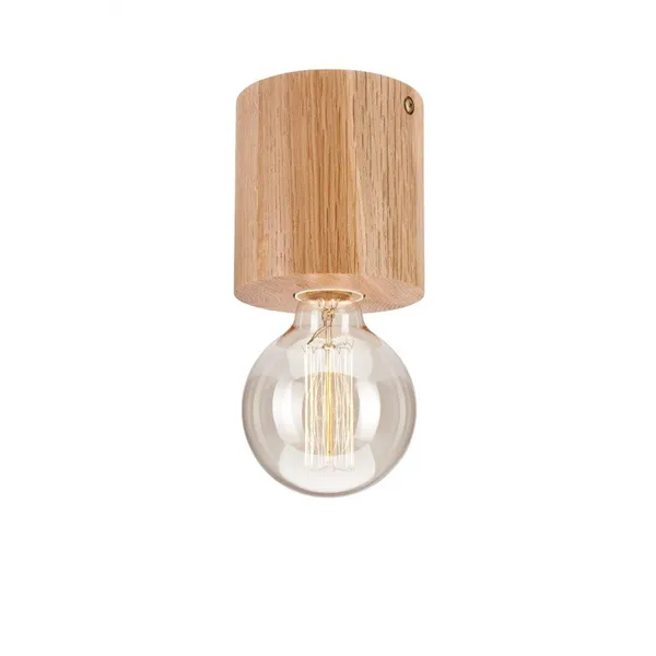 LD-1.8 LEO 1-light wooden ceiling lamp