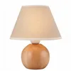 LN-1.D.2 BALL 1-light wooden night lamp with a lampshade