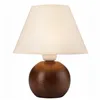 LN-1.D.2 BALL 1-light wooden night lamp with a lampshade