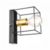 KM - 1.181 MIKA 1-light wall lamp black / gold