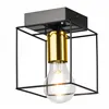 LM - 1.181 MIKA 1-light ceiling lamp black / gold