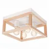 LM - 4.175 VILLY 4-light ceiling lamp white / natural