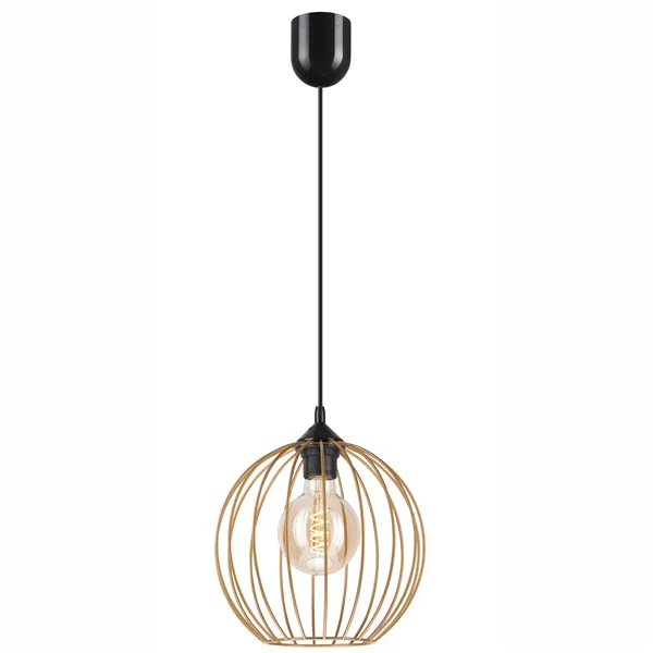 LM-1.162 ZOYA 1-light pendant lamp, sand gold