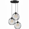 LM-3.162 ZOYA 3-light hanging lamp, black