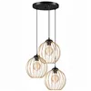 LM-3.162 ZOYA 3-light pendant lamp, sand gold