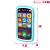 Mängutelefon Winfun 7,5 x 14 x 2 cm (6 Ühikut)