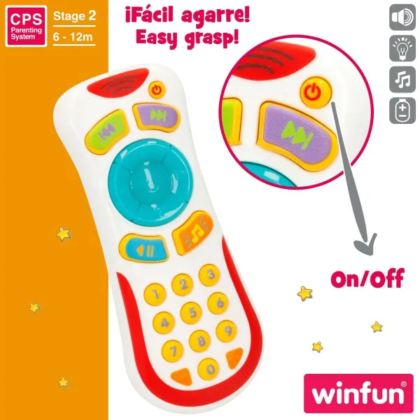 Toy controller Winfun 7 x 16,5 x 3 cm (12 osaa)