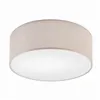 LM-1.206 ESTELLE ceiling lamp with lampshade, 1-light silver