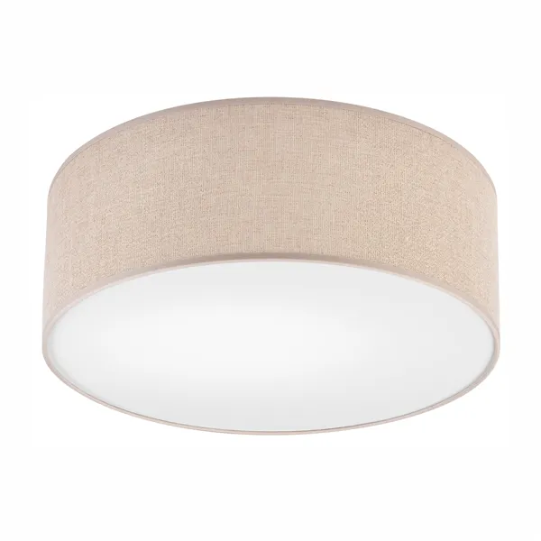 LM-1.206 ESTELLE 1-light gold ceiling lamp with lampshade