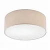 LM-1.206 ESTELLE 1-light gold ceiling lamp with lampshade