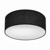 LM-1.207 VIVIAN ceiling lamp with lampshade, 1-light, black