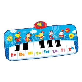 Игрушечное пианино Winfun 90 x 0,5 x 38 cm Синий Животные (6 штук)