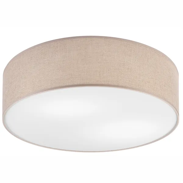 LM-2.206 ESTELLE 2-light gold ceiling lamp with lampshade