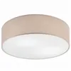 LM-2.206 ESTELLE 2-light gold ceiling lamp with lampshade