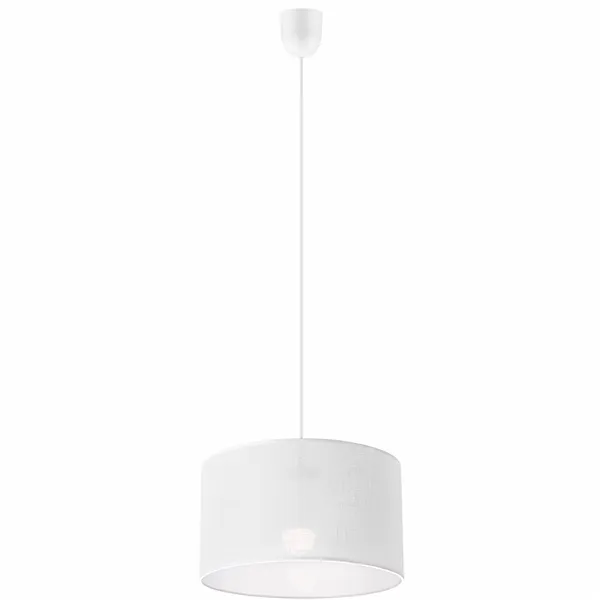 LM-1.209 VIVIAN 1-light pendant lamp with a white lampshade