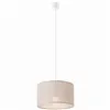 LM-1.209 VIVIAN 1-light hanging lamp with a beige lampshade