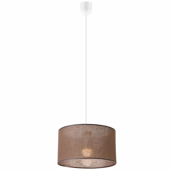 LM-1.209 VIVIAN 1-light hanging lamp with a brown shade