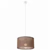 LM-1.209 VIVIAN 1-light hanging lamp with a brown shade