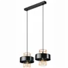 LM-2.199 JOY 2-light hanging lamp black / gold