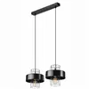 LM-2.199 JOY 2-light hanging lamp black / chrome