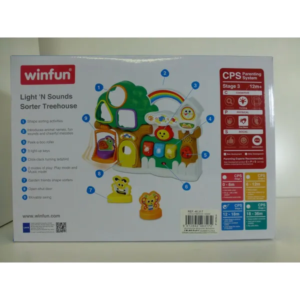 Interactive Toy for Babies Winfun House 32 x 24,5 x 7 cm (6 Units)
