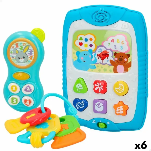 Set of Toys for Babies Winfun 13 x 18,5 x 2,5 cm 3 Pieces (6 Units)