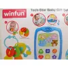 Set of Toys for Babies Winfun 13 x 18,5 x 2,5 cm 3 Pieces (6 Units)