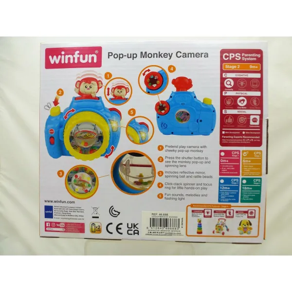 Детский фотоаппарат Winfun Синий 17 x 16,5 x 8 cm (6 штук)