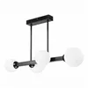 LM-4.161 ASTRO 4-light black ceiling lamp with shades - ball