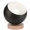 LN - 1.D.14 AVA BALL 1-point black table lamp with a metal hemisphere