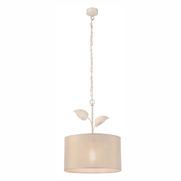 LM - 1.171 NOEMI 1-light gold hanging lamp with a lampshade