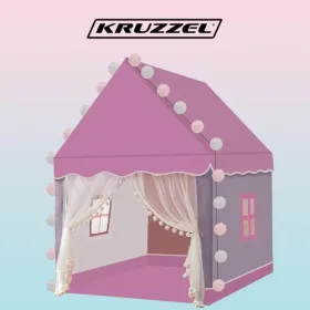 Lasten ja 39-vuotiaiden teltta - pinkki Kruzzel 22653