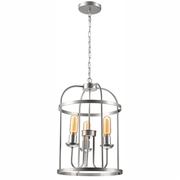 LM - 3.174 CONSTANTINE 3-light silver ''cage'' chandelier