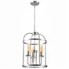 LM - 3.174 CONSTANTINE 3-light silver ''cage'' chandelier