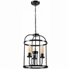 LM - 3.174 CONSTANTINE 3-light chandelier black ''cage''