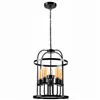 LM - 5.174 CONSTANTINE 5-light chandelier black ''cage''