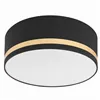 LM-2.202 GLORIA ceiling lamp with lampshade, 2-light, black