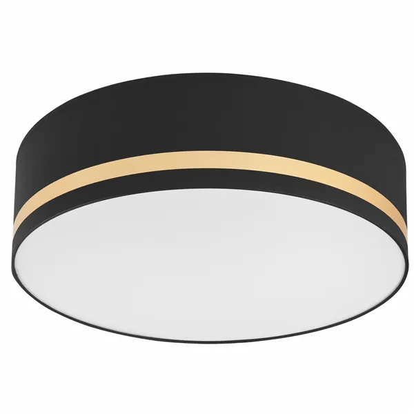 LM-4.202 GLORIA ceiling lamp with lampshade, 4-light, black