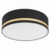 LM-4.202 GLORIA ceiling lamp with lampshade, 4-light, black