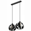 LM-2.203 MINDY 2-light pendant lamp with a metal shade