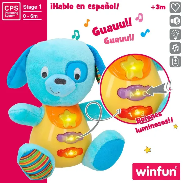 Oriģinālas frāzes Winfun Suns 15,5 x 16,5 x 11,5 cm (6 gb.)