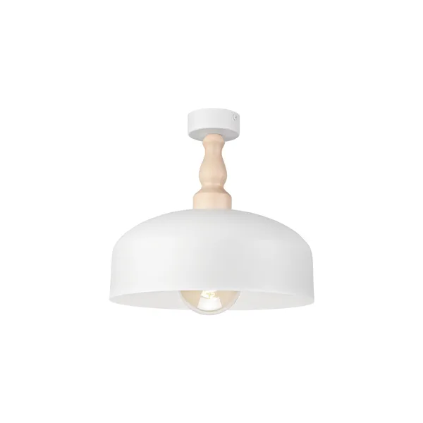 LM-1.1.108 RINA 1-light ceiling lamp, white