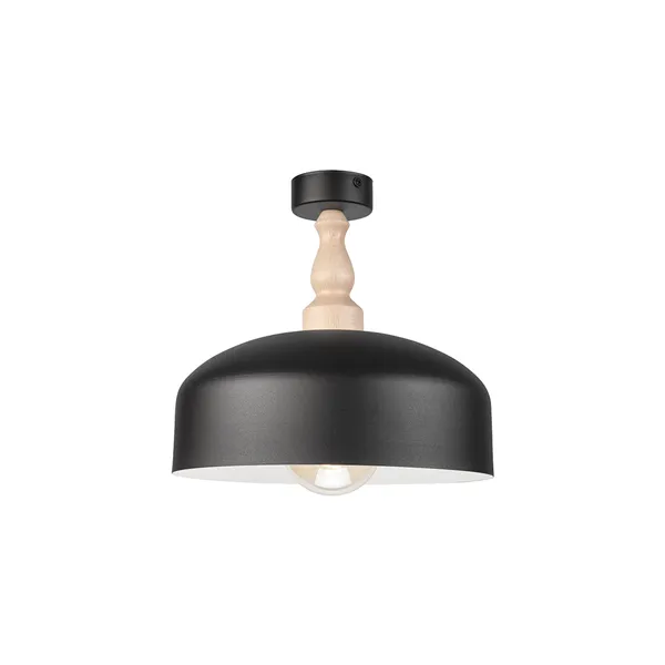 LM-1.1.108 RINA 1-light ceiling lamp, black