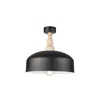 LM-1.1.108 RINA 1-light ceiling lamp, black