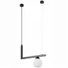 LM-1.205 PETER 1-light hanging lamp with a lampshade - ball