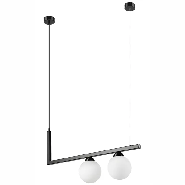 LM-2.205 PETER 2-light pendant lamp with a lampshade - ball