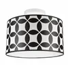 LM-1.1.92/A PRINT 1-light pendant lamp with a printed lampshade